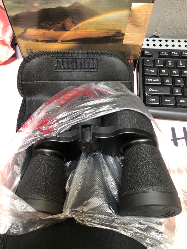 Photo 2 of Binoculars 20x50 for Adults,Waterproof/Professional Binoculars Durable & Clear BAK4 Prism FMC Lens,Suitable for Concert and Outdoor Sports,Bird Watching