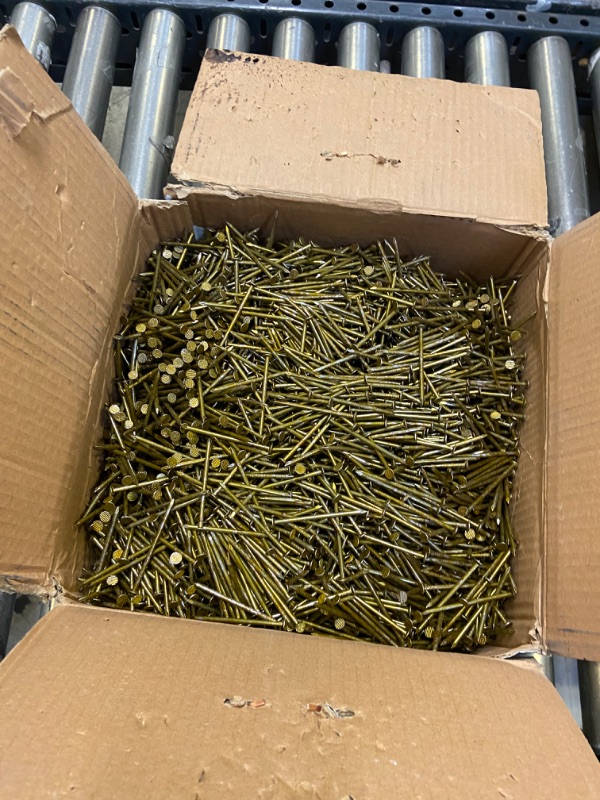 Photo 1 of Grip-Rite 8CTDSKR 8D 2-3/8-Inch Coated Sinker with Brite Smooth Shank, 50-Pounds