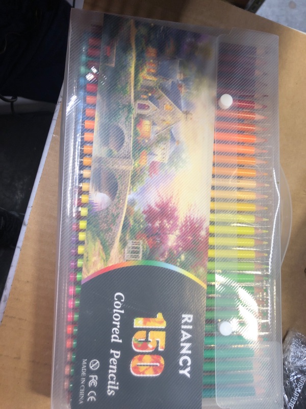 Photo 2 of RIANCY Colored Pencils 150 WaterColored Pencils for Art Supplies Adult Drawing Kids Multicolor Teachers School Art Media Gallery