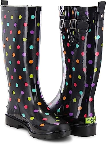 Photo 1 of 10---Western Chief Printed Tall Waterproof Rain Boot
