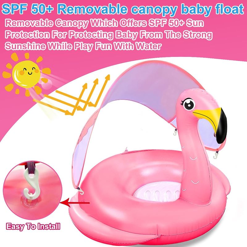 Photo 1 of Amenon Flamingo Baby Swimming Pool Float 