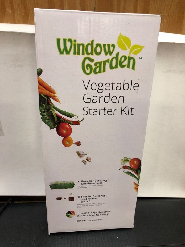 Photo 2 of 1pc--mini size--Window Garden Mini Greenhouse Seed Starter Kit – Reusable Seedling Trays  