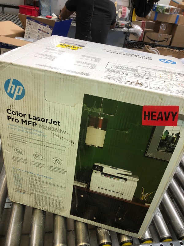 Photo 2 of HP LaserJet M283fdw MFP Color Multifunction Laser Printer,