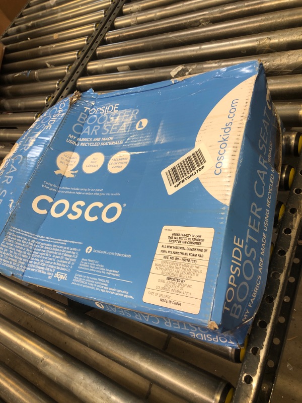 Photo 2 of Cosco Topside Booster Car Seat, Extra-Plush pad, Organic Waves