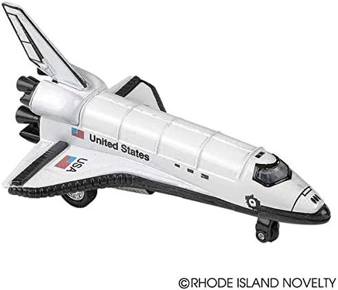 Photo 1 of 3x Rhode Island Novelty 5 Inch Diecast Pullback Space Shuttle, One Space Shuttle
