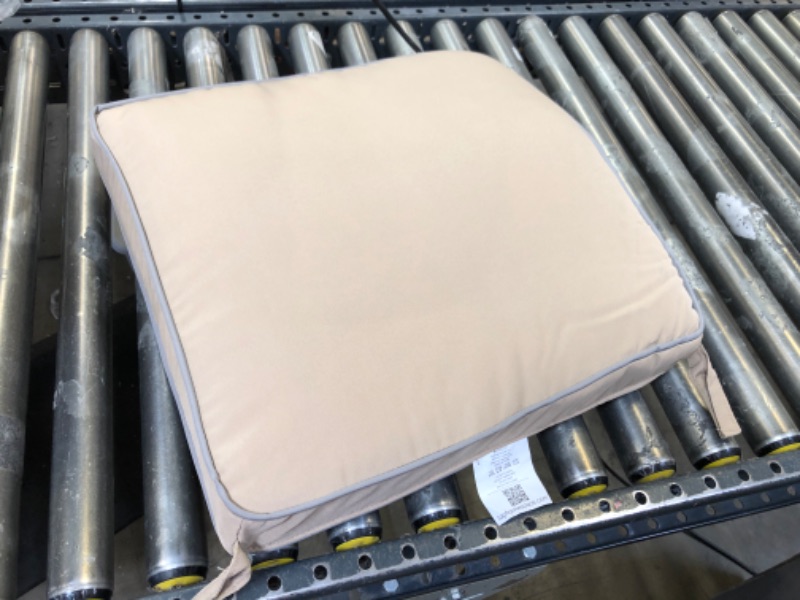 Photo 1 of 19"x19"x3" Patio Cushion Beige