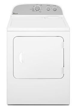 Photo 1 of Whirlpool 7-cu ft Reversible Side Swing Door Gas Dryer (White)