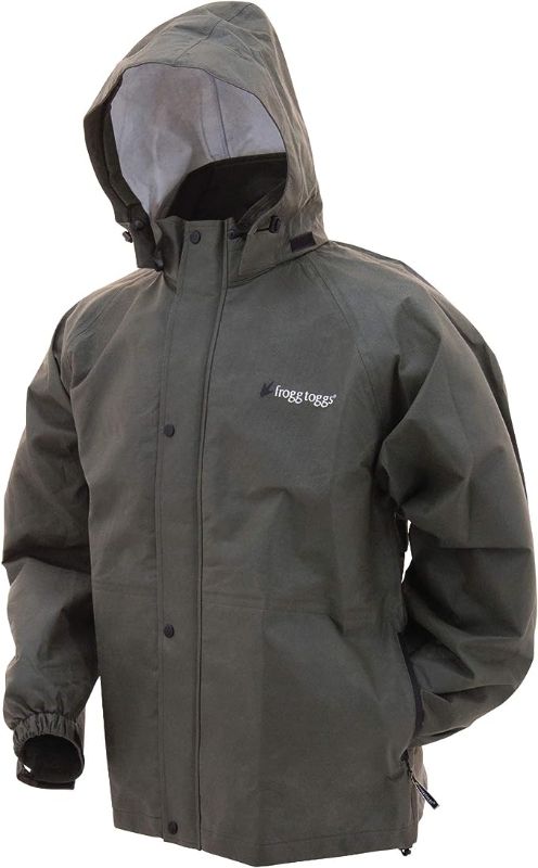 Photo 1 of FROGG TOGGS Men's Signature Bull Frogg Waterproof Breathable Rain Jacket
Size: XL