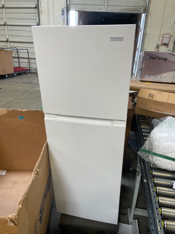 Photo 2 of  Top Freezer Refrigerator in White