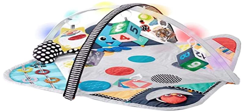 Photo 1 of Baby Einstein Sensory Play Space Newborn-to-Toddler Discovery Gym and Play Mat, Ages Newborn +
