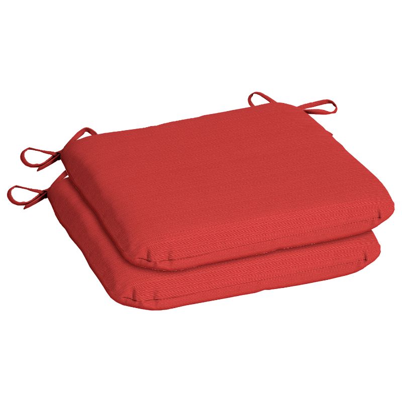 Photo 1 of 3 PIECE PATIO CHAIR CUSHIONS RED