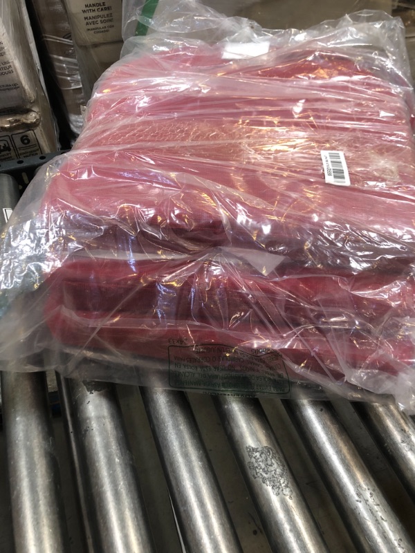 Photo 3 of 3 PIECE PATIO CHAIR CUSHIONS RED