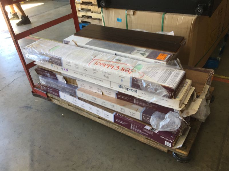 Photo 1 of 15 pack misc vinyl flooring bundle 