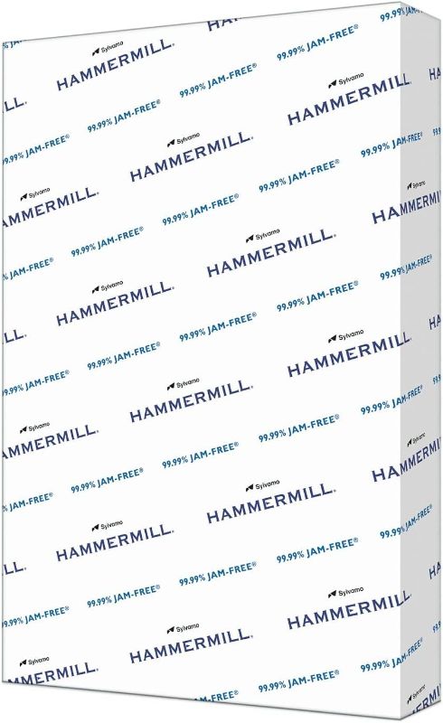 Photo 1 of Hammermill Printer Paper, 20 Lb Copy Paper, 11 x 17 - 1 Ream (500 Sheets) - 92 Bright, Made in the USA
