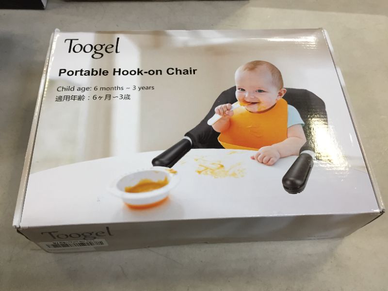 Photo 1 of Fast Table Chair Hook on Chair Clip on Table Clamping Chair Portable Heavy Duty Feeding Seat, Fold-Flat Storage, Attach to Table Removable Travel Chair for Babies and Toddlers