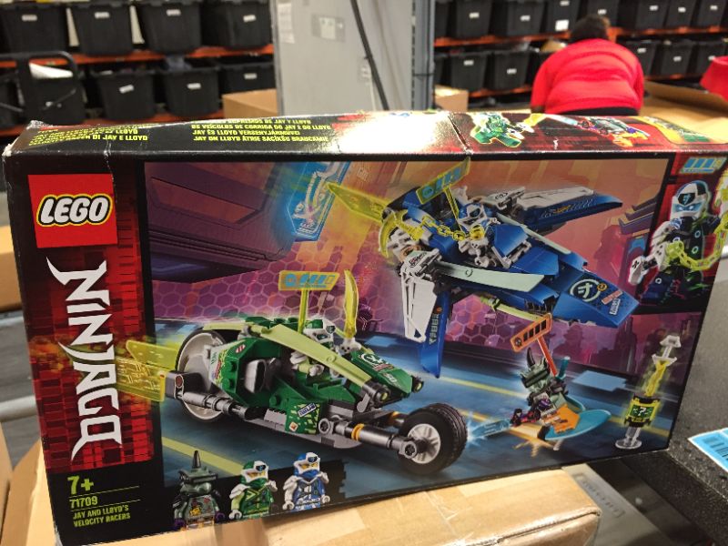 Photo 1 of 71709 LEGO NINJAGO Jay and Lloyd's Velocity Racers 322 Pieces Age 7 Years+ ---------factory sealed