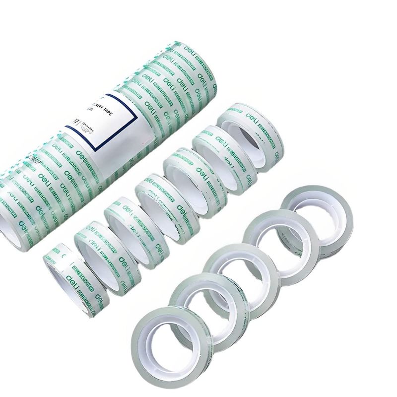 Photo 1 of 12 Rolls Transparent Tape Refills, Clear Tape, All-Purpose Transparent Glossy Tape for Office, Home, School
