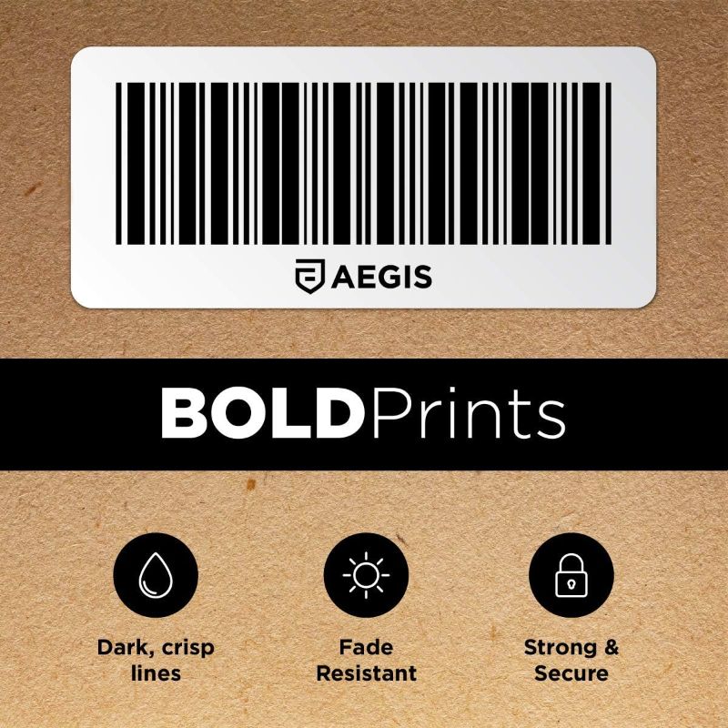 Photo 1 of Aegis Adhesives - Direct Thermal Labels for UPC Barcodes