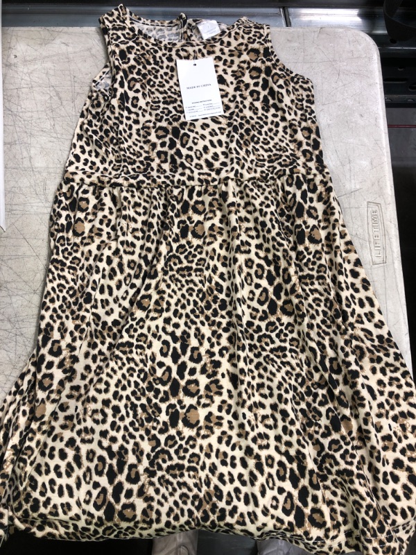 Photo 1 of GIRLS CHEETAH PRIN SUNDRESS- SIZE-7