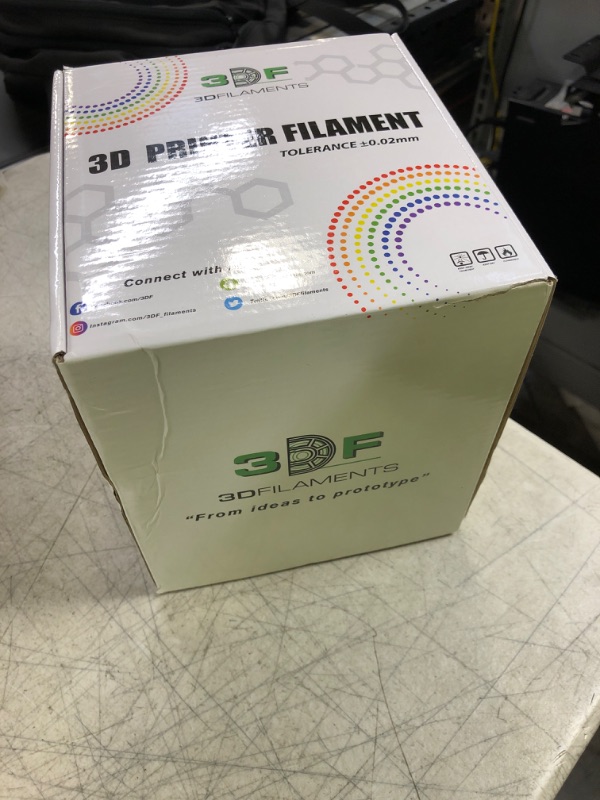 Photo 2 of 3DF 3D Printing Filament – PLA Filament 1.75mm | Dimensional Accuracy +/- 0.02mm | 1.5kg (0.5kg per Spool) | Pack of 3 | Gold PLA Bundle PLA Gold