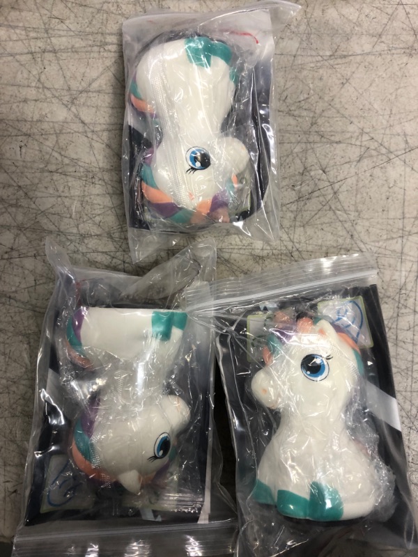 Photo 2 of (Colorful White) Cute Unicorn Door Post of Washing Machine, Washer Unicorn-Keep Your Washer Air Circulating, Dry and Fresh
pack of 3