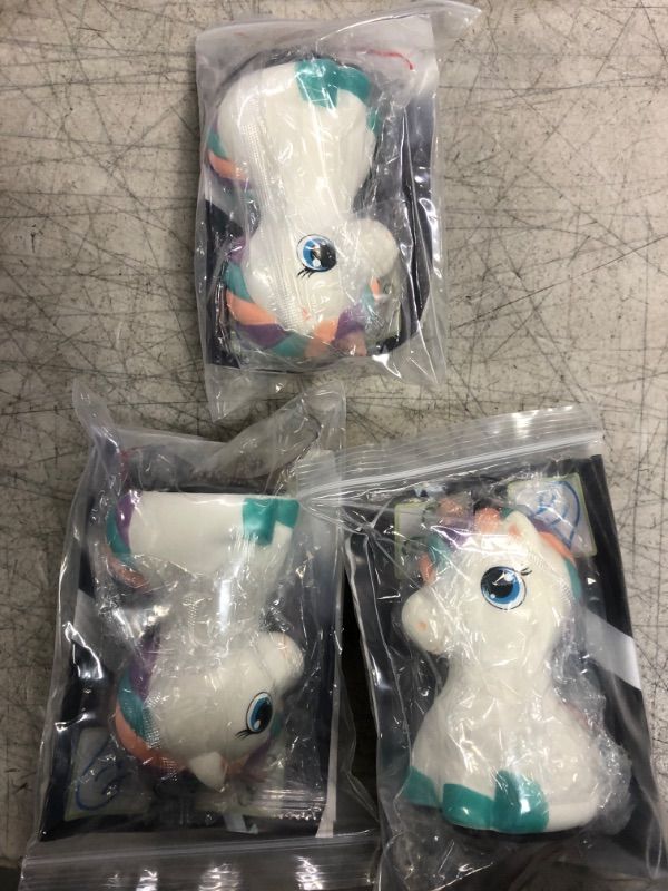 Photo 3 of (Colorful White) Cute Unicorn Door Post of Washing Machine, Washer Unicorn-Keep Your Washer Air Circulating, Dry and Fresh
pack of 3