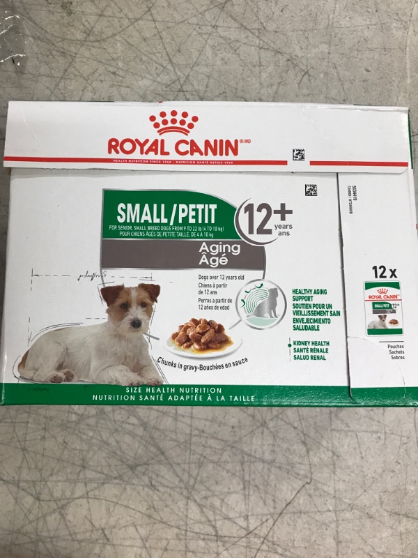 Photo 2 of 12 + YEARS Royal Canin Small Aging Wet Dog Food, 3 Oz Pouch (Pack of 12)  EXP 09-18-2024   
