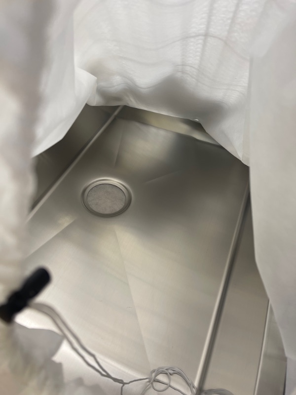 Photo 1 of 33 Undermount Kitchen Sink - Dcolora 33 Inch Stainless Steel Kitchen Sink with Round Corner X Grooves Rubber Pads 16 Gauge Rectangular Single Bowl Under Counter Mount Sink Basin 33"x19"x10" Stainless Steel