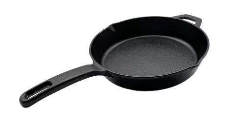 Photo 1 of 10 in. Round Cast Iron Skillet
