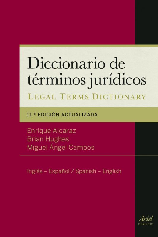 Photo 1 of Diccionario de términos jurídicos: A Dictionary of Legal Terms. Inglés-Español / Spanish-English (Spanish Edition)
Spanish Edition