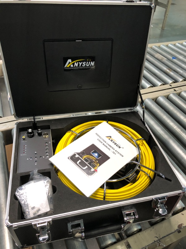 Photo 1 of Sewer Camera 100ft Snake Cam with DVR Video Pipe Inspection Equipment 7 inch LCD Monitor Duct HVAC 1000TVL Borescope Endoscope Waterproof Ip68 Cable 30M (Free 8GB SD Card)1
