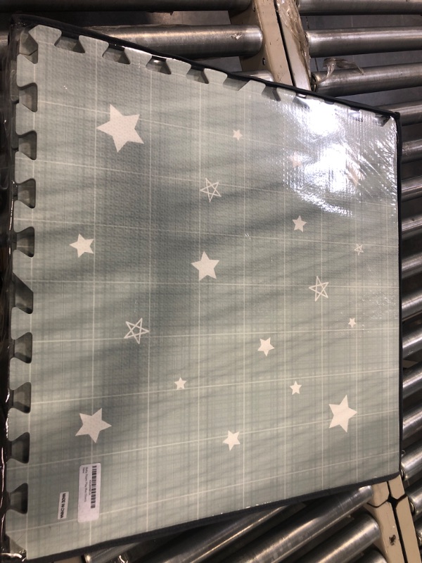 Photo 1 of Baby Foam Play Mat 4'x6' (Stars) Non Toxic, Foam, BPA Free, No Odor, Water Resistant, can be Combined to Make Larger