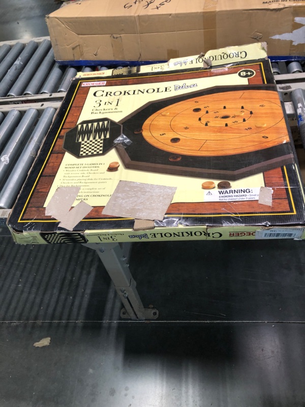Photo 1 of Crokinole Deluxe 3 in 1