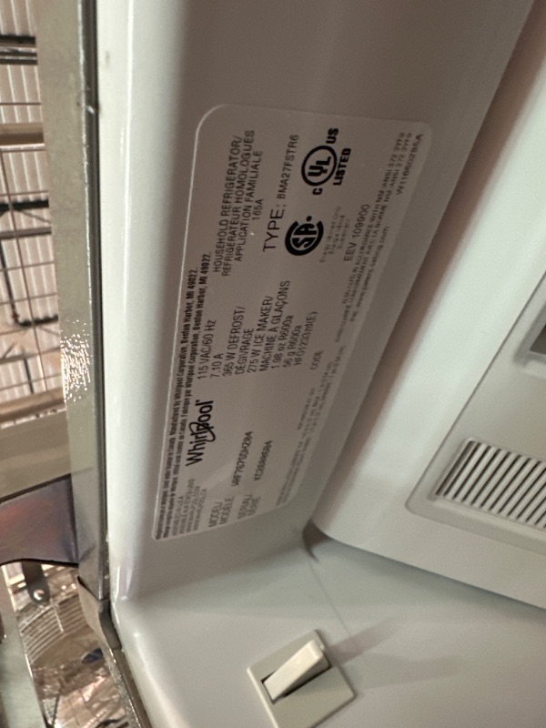Photo 7 of Whirlpool® 26.8 Cu. Ft. Fingerprint Resistant Stainless Steel French Door Refrigerator
