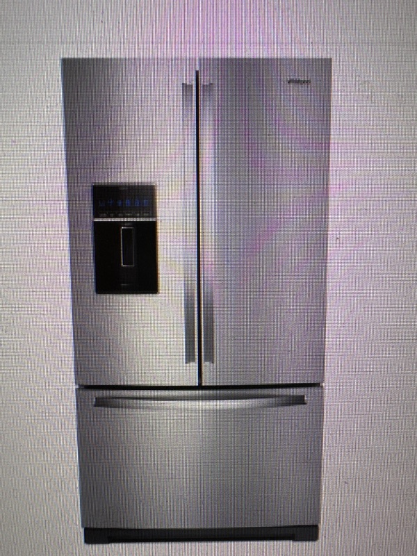 Photo 1 of Whirlpool 26.8-cu ft French Door Refrigerator with Dual Ice Maker (Fingerprint Resistant Stainless Steel) ENERGY STAR
