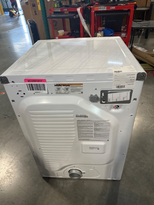 Photo 1 of Samsung - 7.5 Cu. Ft. Stackable Electric Dryer with Sensor Dry - White
