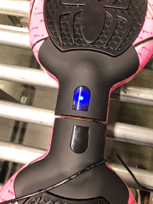 Photo 4 of Emaxusa Hoverboard for Kids, with Bluetooth Speaker and LED Lights 6.5" Self Balancing Scooter Hoverboard for Kids Ages 6-12 Pink