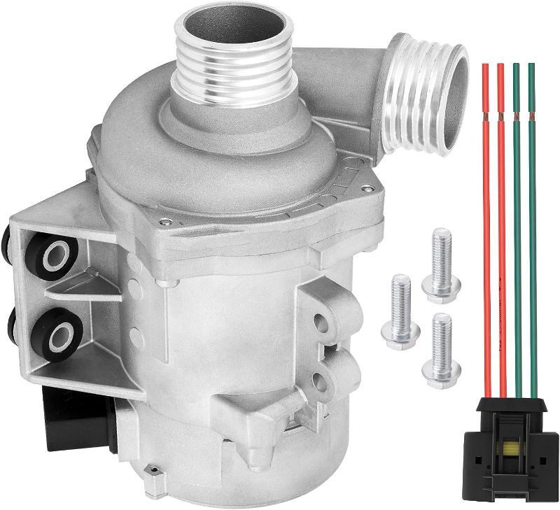 Photo 1 of AUTOBABA 11517586925 Electric Engine Water Pump Compatible with BMW 128i 325i 325xi 328i 328xi 330i 330xi 525i 525xi 528i 528xi 530i 530xi E90 X3 Z4 OEM # 702851208 11517563183
