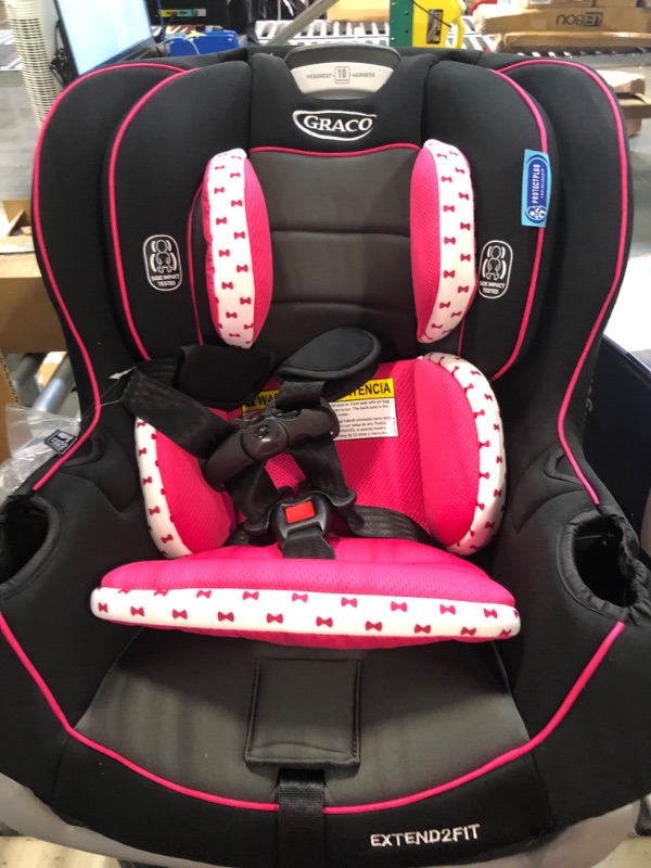 Photo 3 of Graco - Extend2Fit Convertible Car Seat, Kenzie