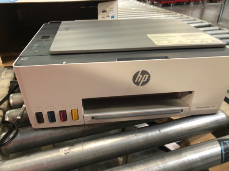 Photo 1 of HP Smart-Tank 5101 Wireless All-in-One Ink-Tank Printer with up to 2 Years of Ink Included (1F3Y0A),White