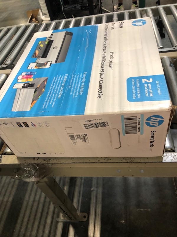 Photo 1 of HP Smart-Tank 5101 Wireless All-in-One Ink-Tank Printer with up to 2 Years of Ink Included (1F3Y0A),White