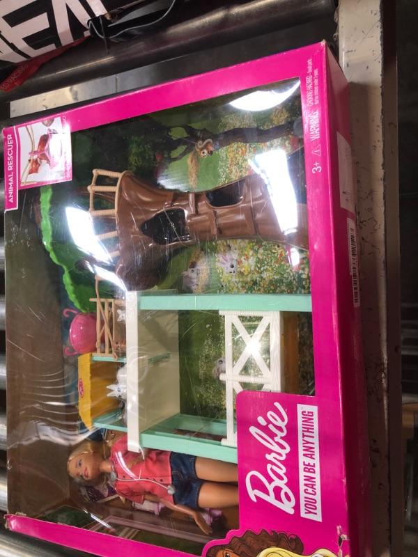 Photo 1 of Barbie Pet Rescue Center 8 Animals & Accessories Doll Playsets