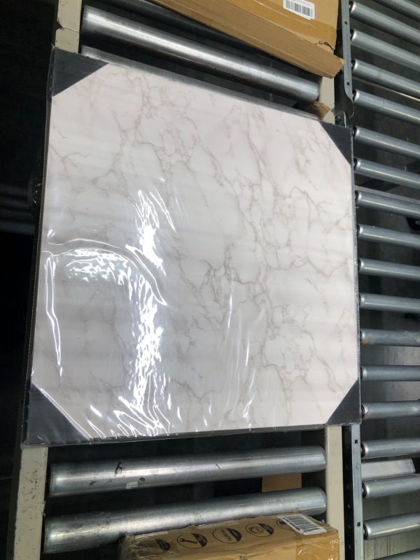 Photo 1 of BEIYANG Food Photography Backdrops 24x24 inch Marble Photo Backdrop Boards 3PCS White Photography Backdrop Boards with 3 Bracket Kits Soild Board Waterproof Backdrop for Food Photography 3PCS Marble