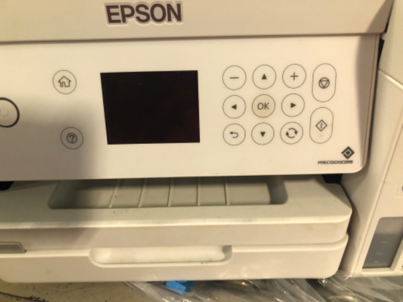 Photo 6 of Epson EcoTank ET-2803 Wireless Color All-in-One Supertank Inkjet Printer, White - Print Scan Copy - 10 ppm, 5760 x 1440 dpi, LCD Display, Borderless Photo Prints, DAODYANG
