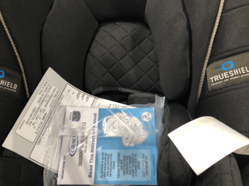 Photo 7 of Graco SnugRide SnugLock 35 LX Featuring TrueShield Technology, Ion Black