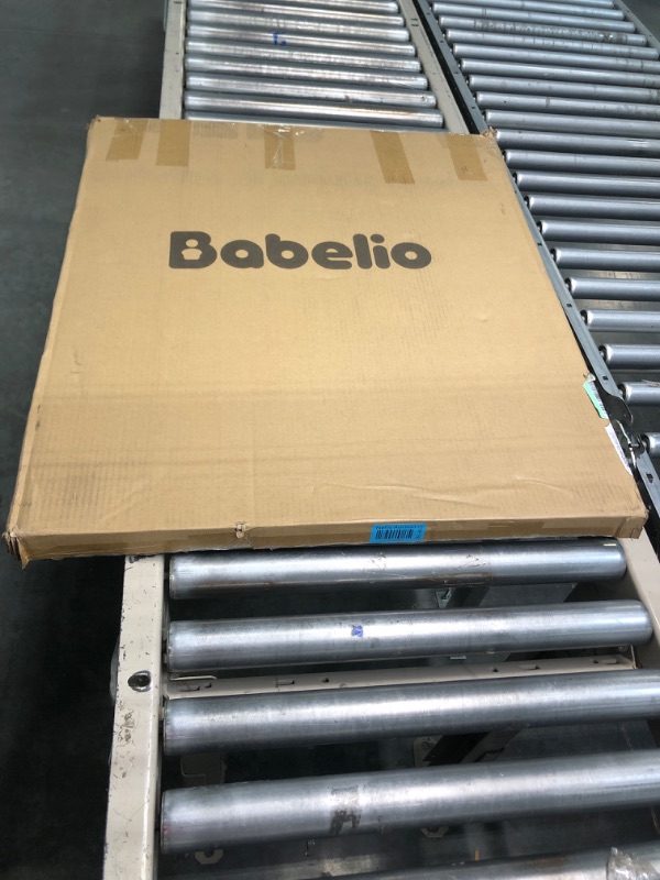 Photo 1 of Babelio 26-29 Inch Narrow Easy Install Baby Gate, Fit for Stairs & Doorways, Auto-Close Design, No Drilling, Pressure Mounted, Safety Gate with Door for Child and Pets (Black)

*brand new, hardware accounted for. 