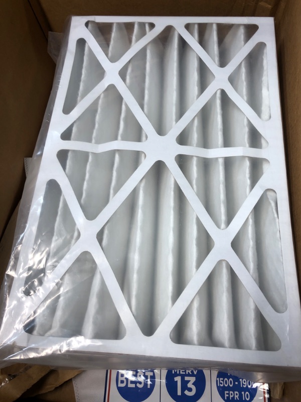 Photo 2 of American Filter 16x24x4 Furnace / AC / Air filters MERV 13 (MPR 1900 - FPR 10) Type 
1 filter.
