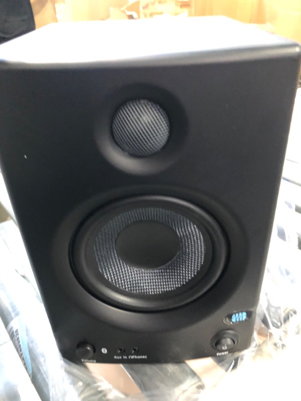 Photo 8 of PreSonus Eris E5 BT-5.25" Near Field Studio Monitors with Bluetooth, 100W Power, Subwoofer Output, Plus Balanced and Unbalanced Inputs E5 (Pair) Bluetooth