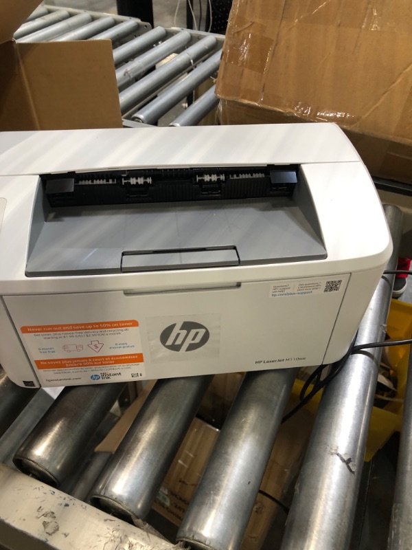 Photo 3 of HP LaserJet M110we Wireless Black and White Printer with HP+ and Bonus 6 Months Instant Ink (7MD66E) New Version: HP+, M110we