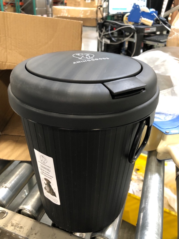 Photo 1 of Animo Goods Trash Can Black